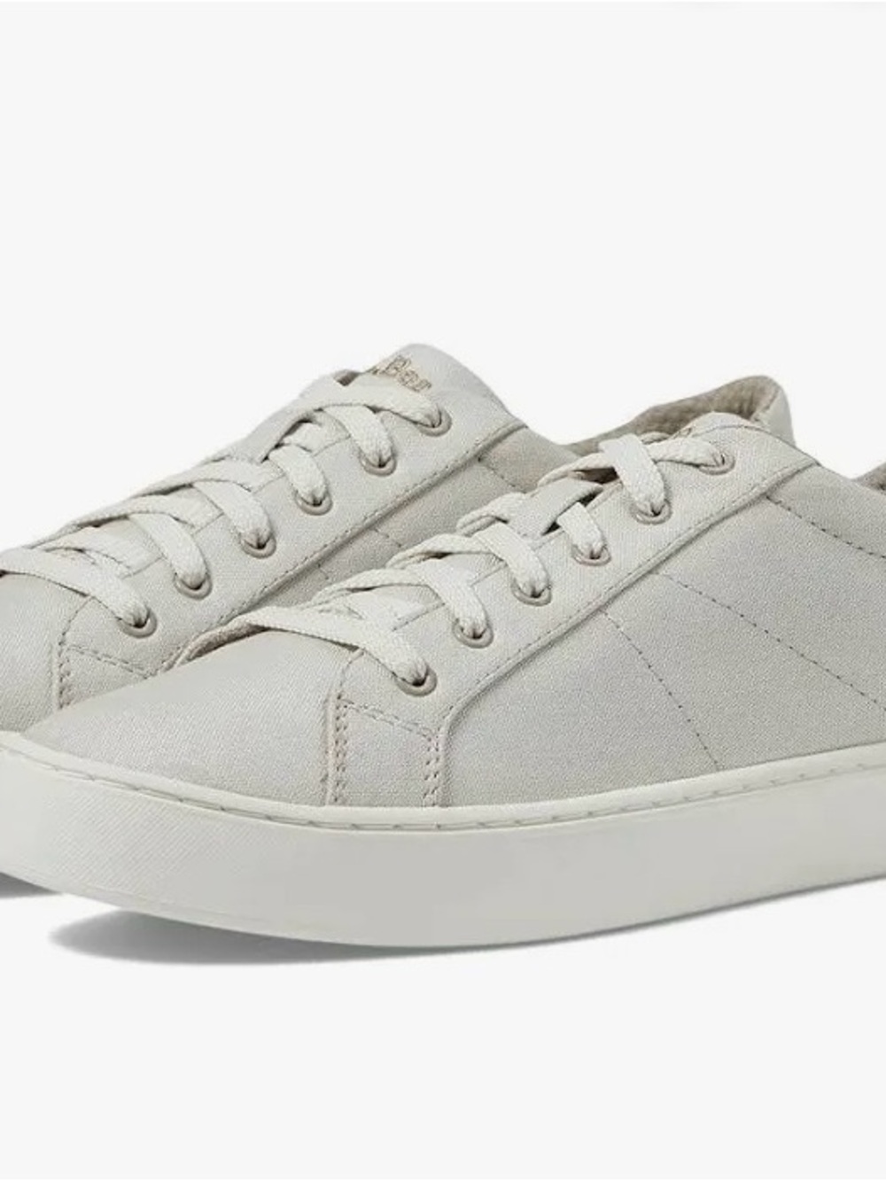 L.L. Bean Women's Eco Bay Canvas Lace-Up Sneakers, size 9